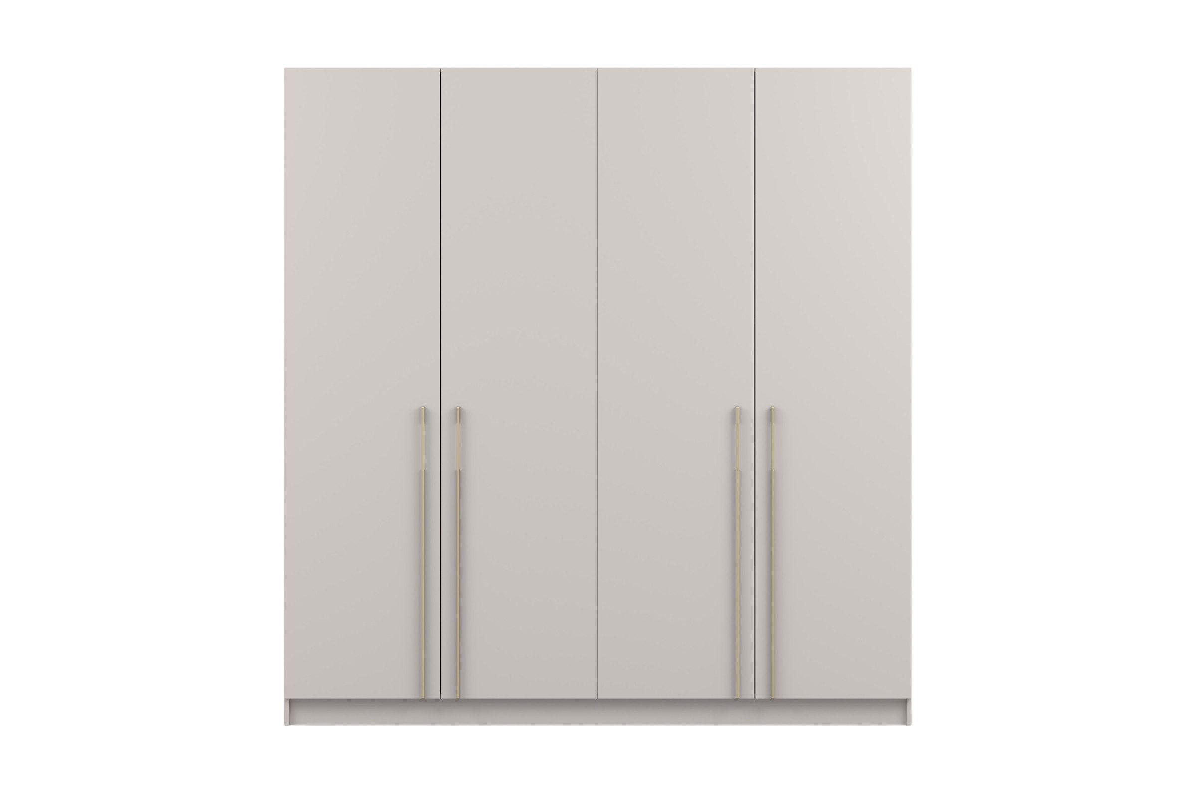 Deine Möbel 24 Kleiderschrank Kaschmir 200x210x57 cm