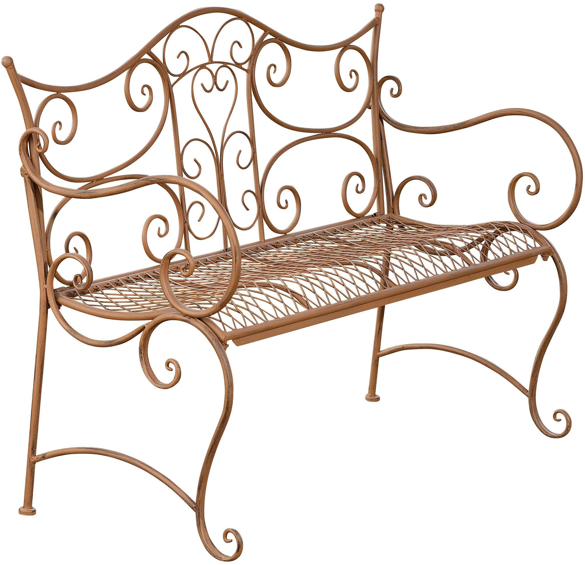Deluke Gartenbank Braun 113x89x47 cm