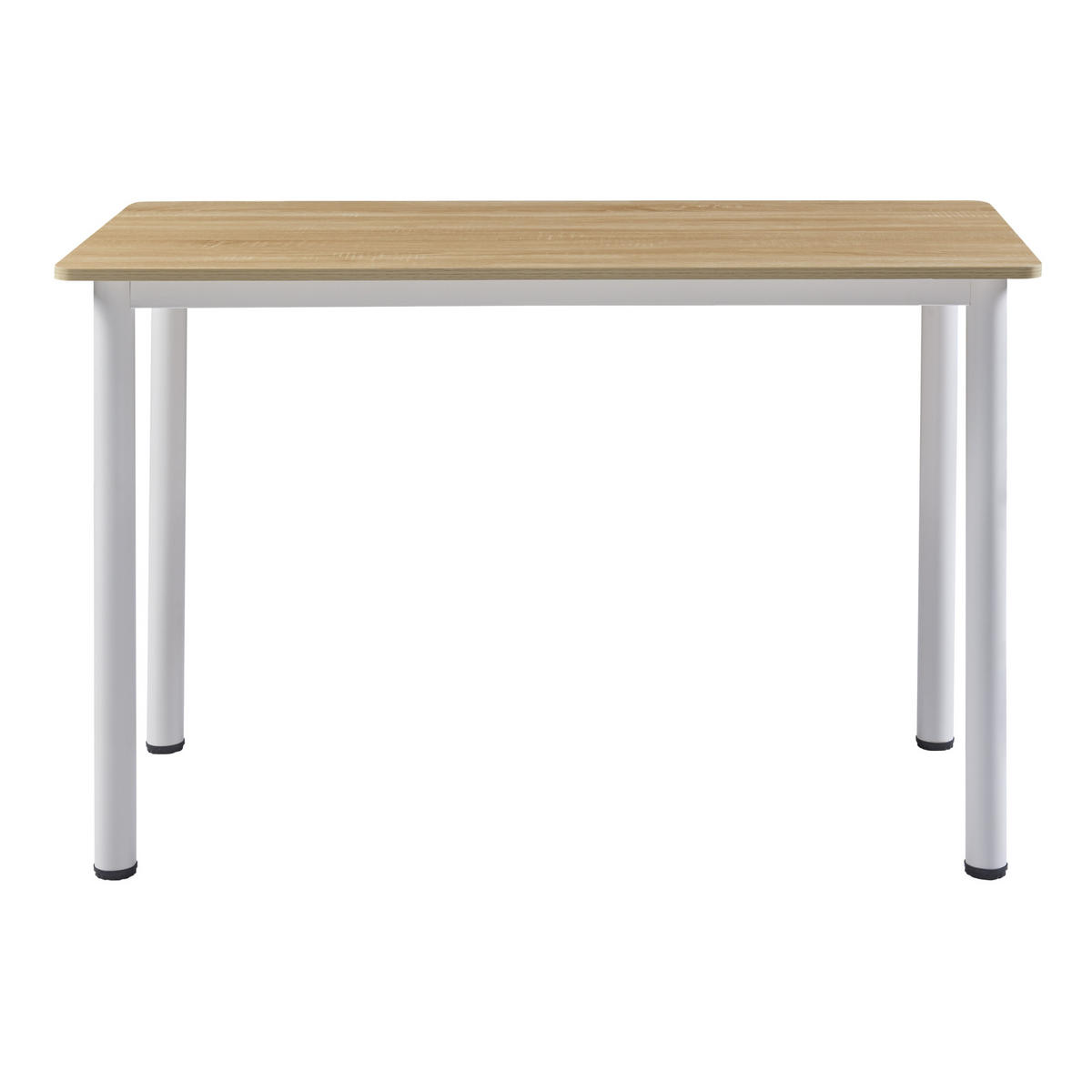 ESSTISCH Tammela - Eichefarben/Weiß, Holzwerkstoff/Metall (120/60/75cm) - [en.casa]