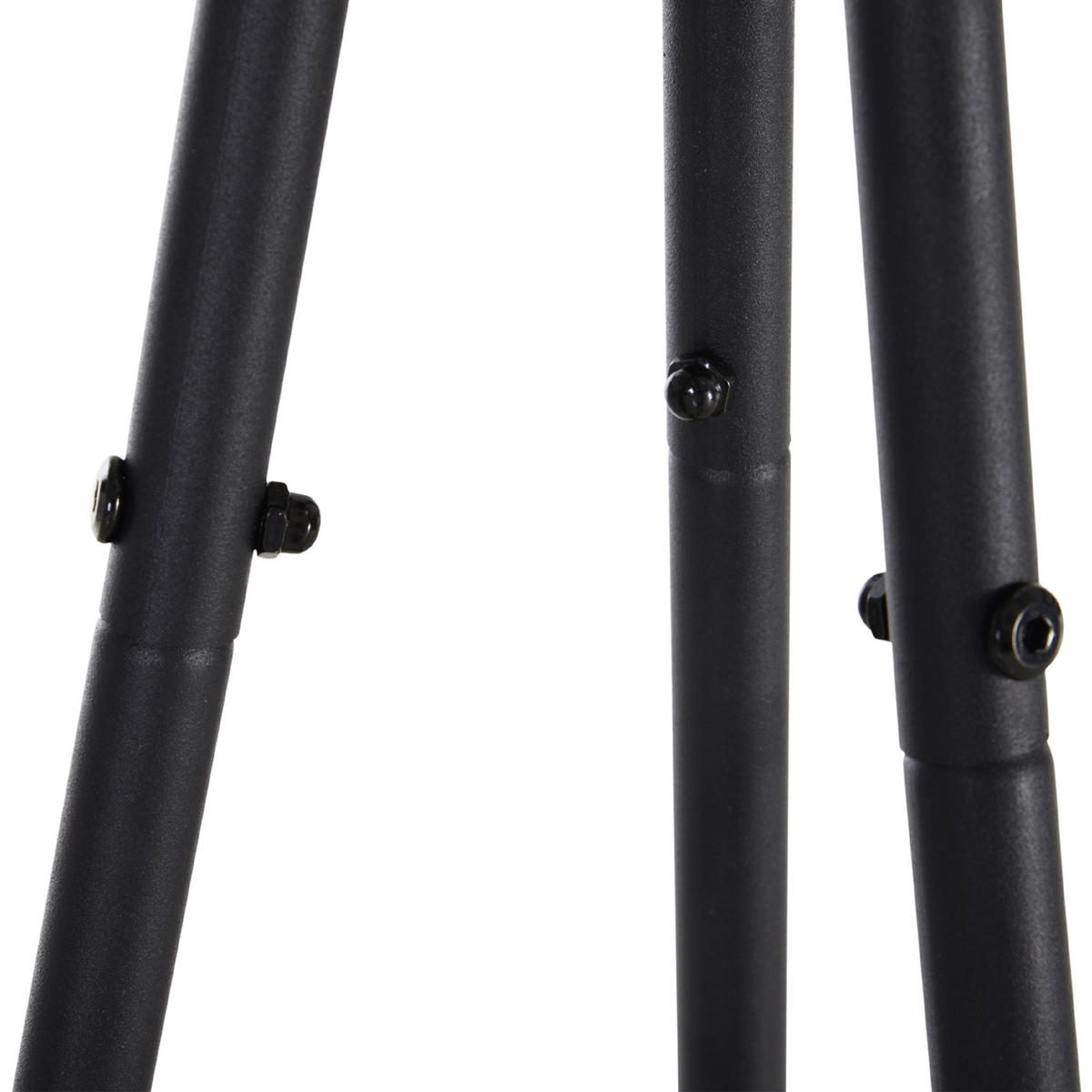 GARDEROBENSTÄNDER Schwarz 1 Stück - Schwarz, Metall (46/182/52cm) - GiPP