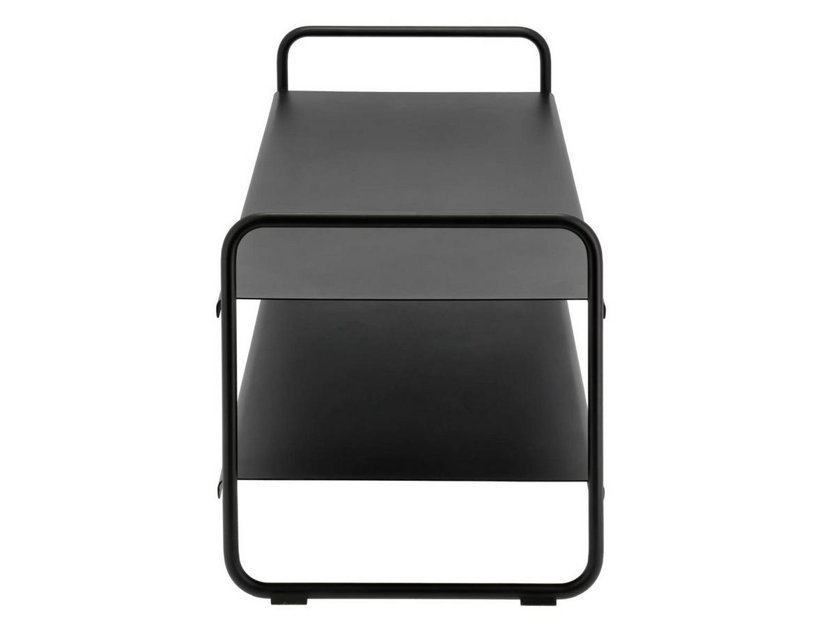 SCHUHREGAL A-Collection schwarz schmal 33/80/33 cm - Schwarz, Metall (80/33/33cm) - Zone Denmark