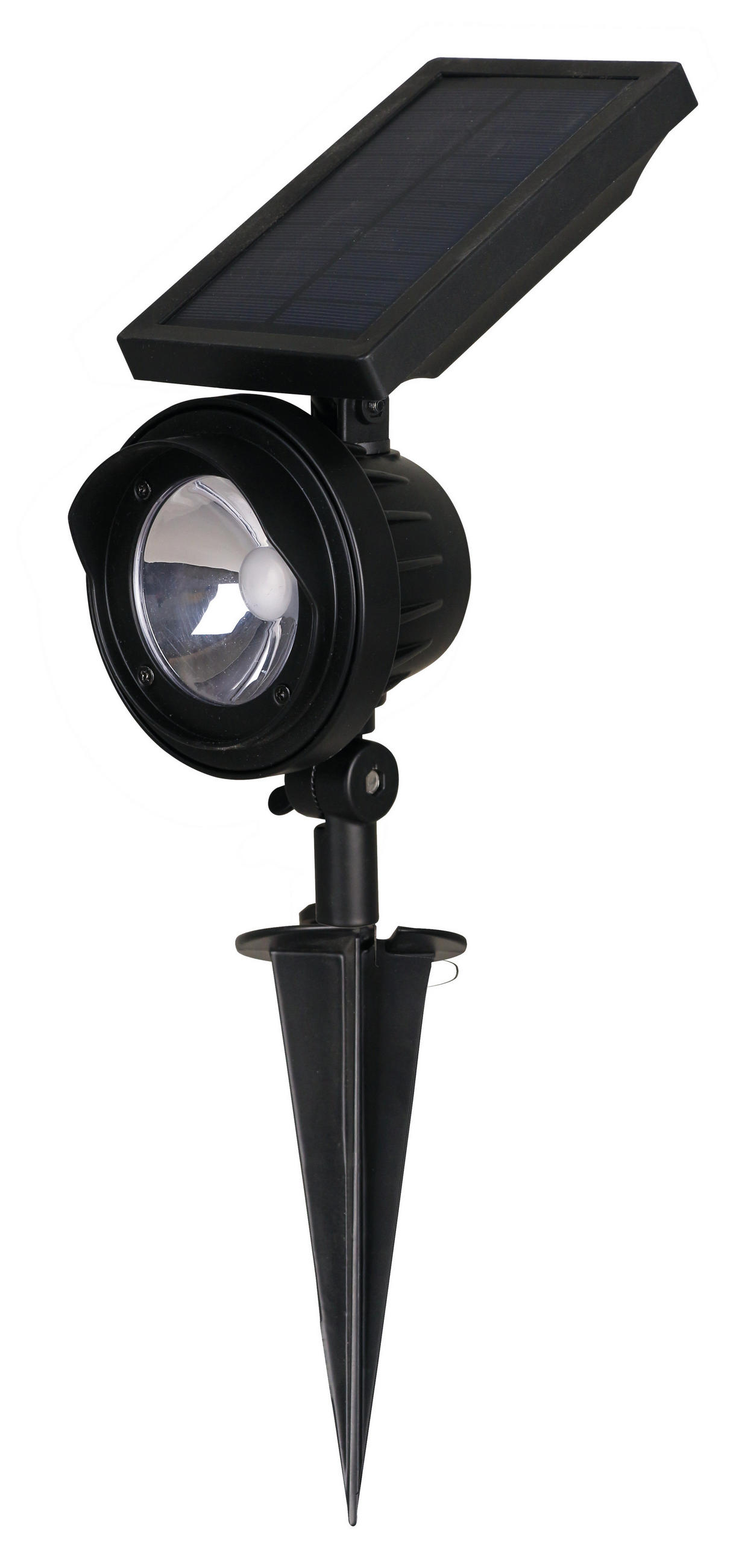 SPOTLAMPE 11/36.2/20.3cm - Schwarz, Metall (20.3/11/36.2cm) - Luxform