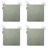 SITZKISSEN Neapel 40/40 cm 4er-Set - Grün, Textil (40/4/40cm) - Madison