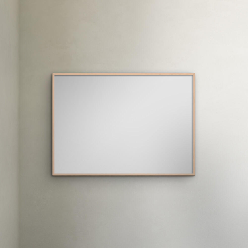 SPIEGEL - Rosafarbenes Holz - Rosa, Holz/Papier (29.7/42/2cm) - Poster&Frame