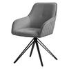 ESSZIMMERSTUHL grau - Grau, Textil (61/84.5/57cm) - ML-DESIGN