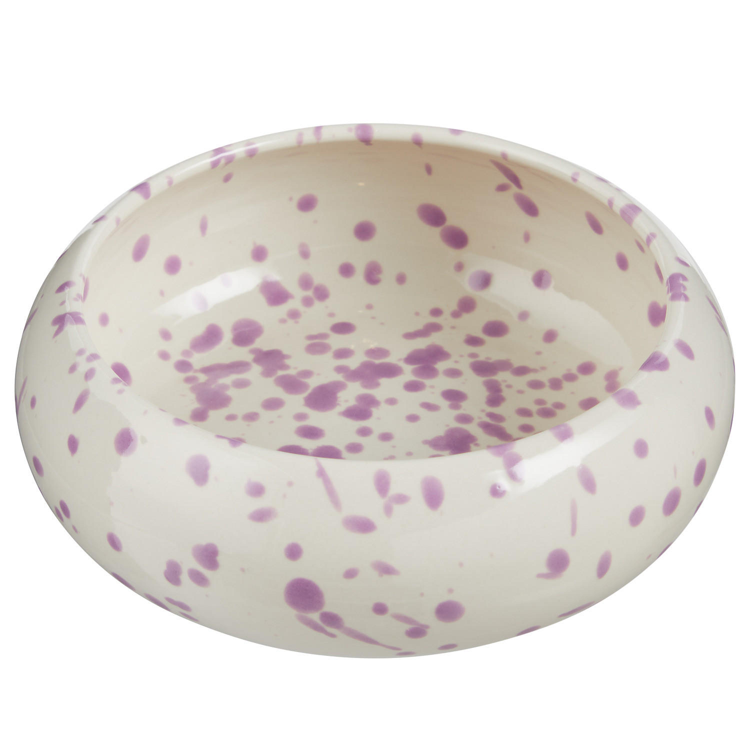 SCHALE Boogy Splash 700ml - Flieder, Keramik (16/16/6cm) - Butlers