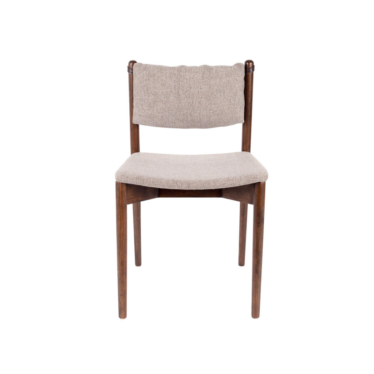 ESSZIMMERSTUHL Torrance - 2 er Set - Multicolor/Braun, Textil (46/78.5/52.5cm) - Dutchbone