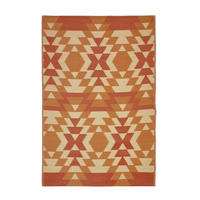 OUTDOORTEPPICH Anya mit Ethno-Muster 150/240 cm - Orange, Kunststoff (150/240cm) - Homescapes