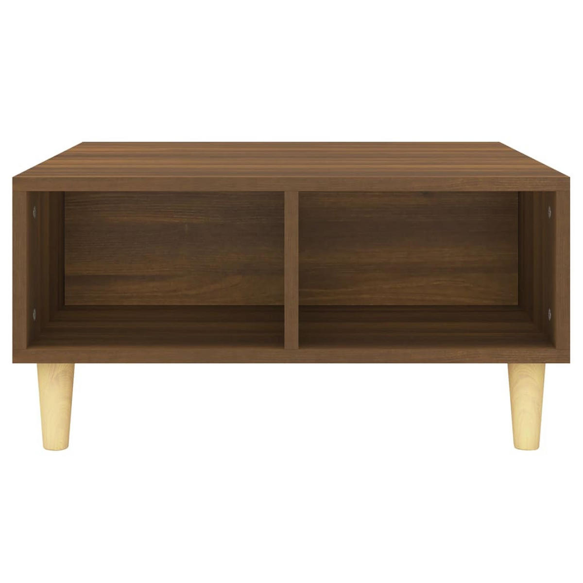 COUCHTISCH Braun Eichen-Optik 60x60x30 cm Holzwerkstoff - Braun, Holzwerkstoff (60/60/30cm) - furnicato