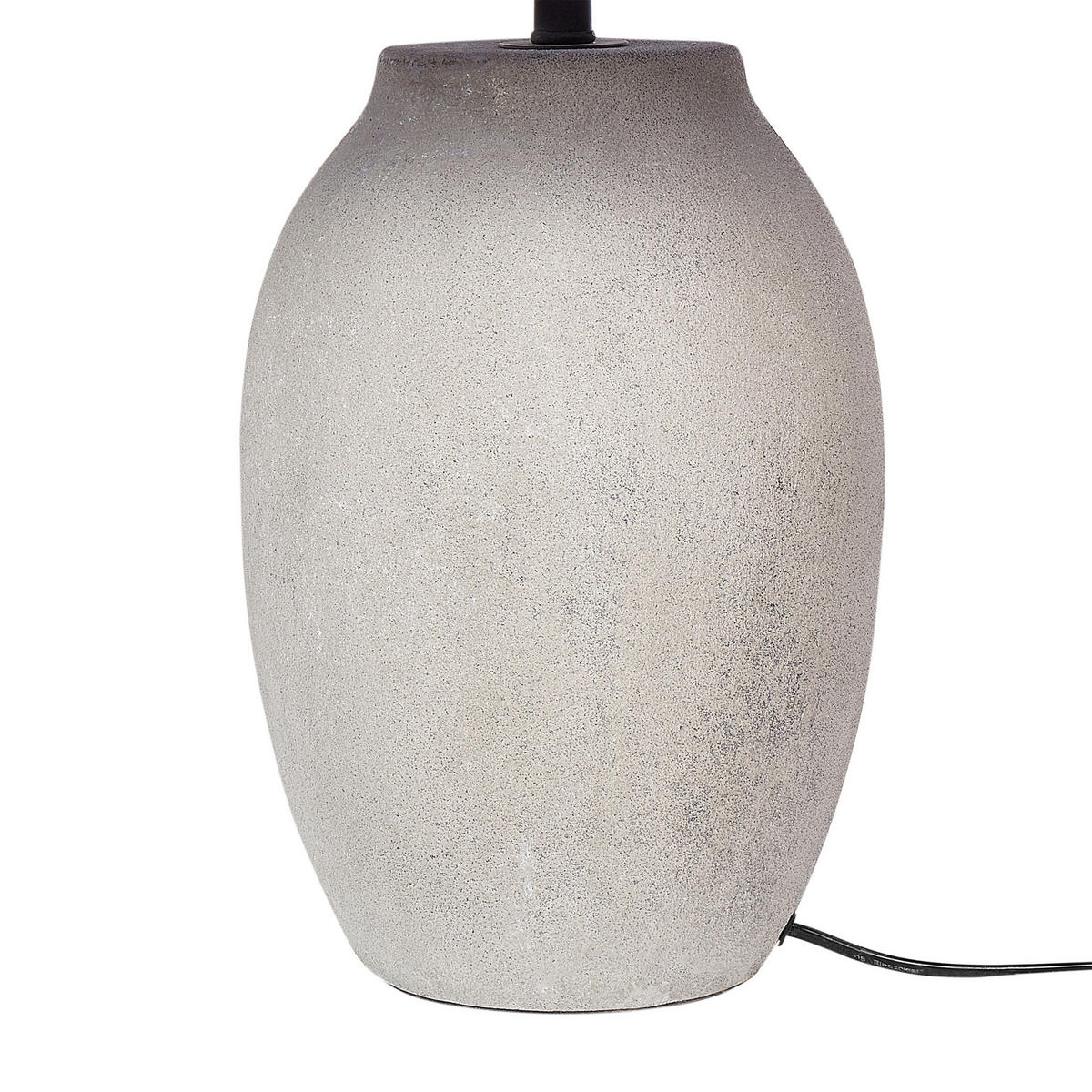 TISCHLEUCHTE Grau Graliwdo - Grau, Keramik (45/45/58cm) - Beliani