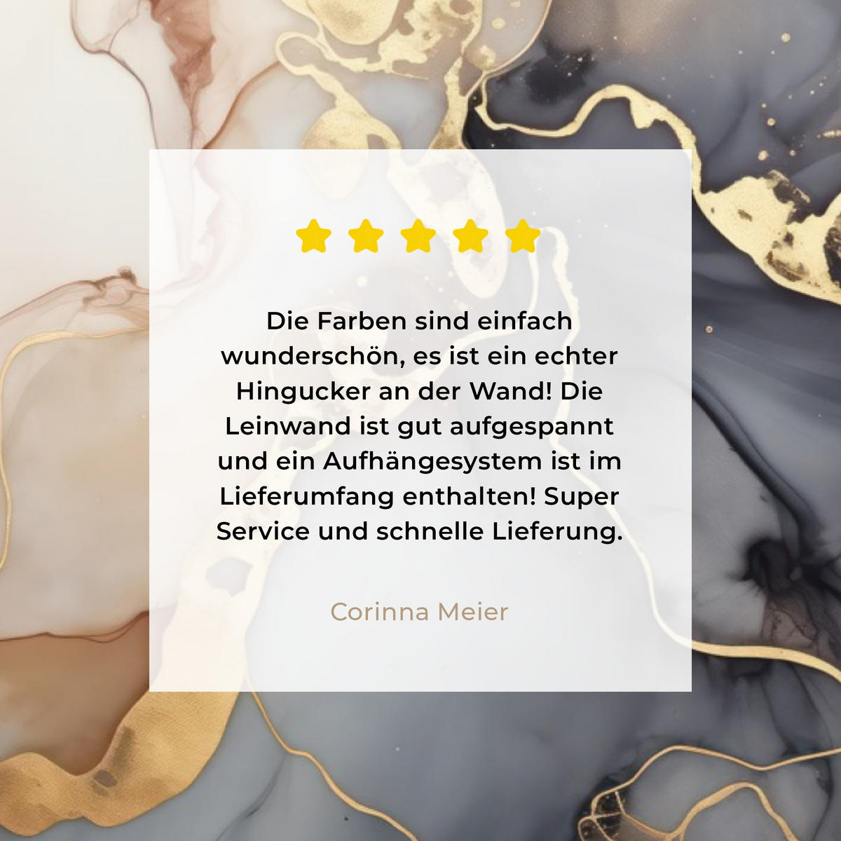 LEINWANDBILD Marmor - Schwarz - Gold - Weiß 150x100 cm - Dunkelgrau, Textil (150/100cm) - MuchoWow