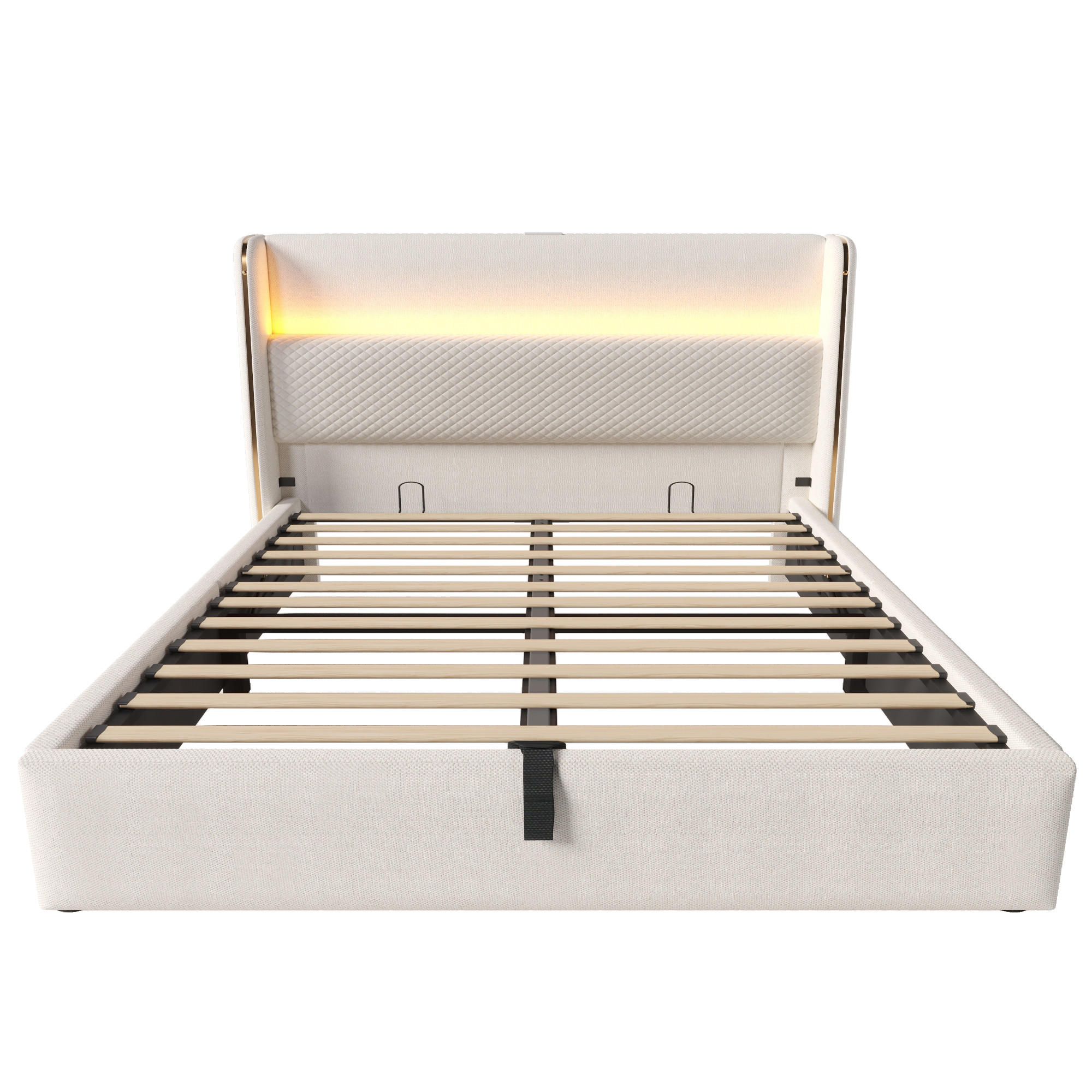 XXXLutz Polsterbett Beige