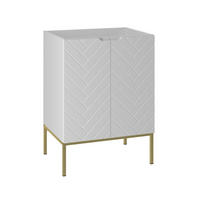 WASCHTISCHUNTERSCHRANK 60cm Daria Weiß - Weiß, Holzwerkstoff (60/82/45.8cm) - Petits-meubles