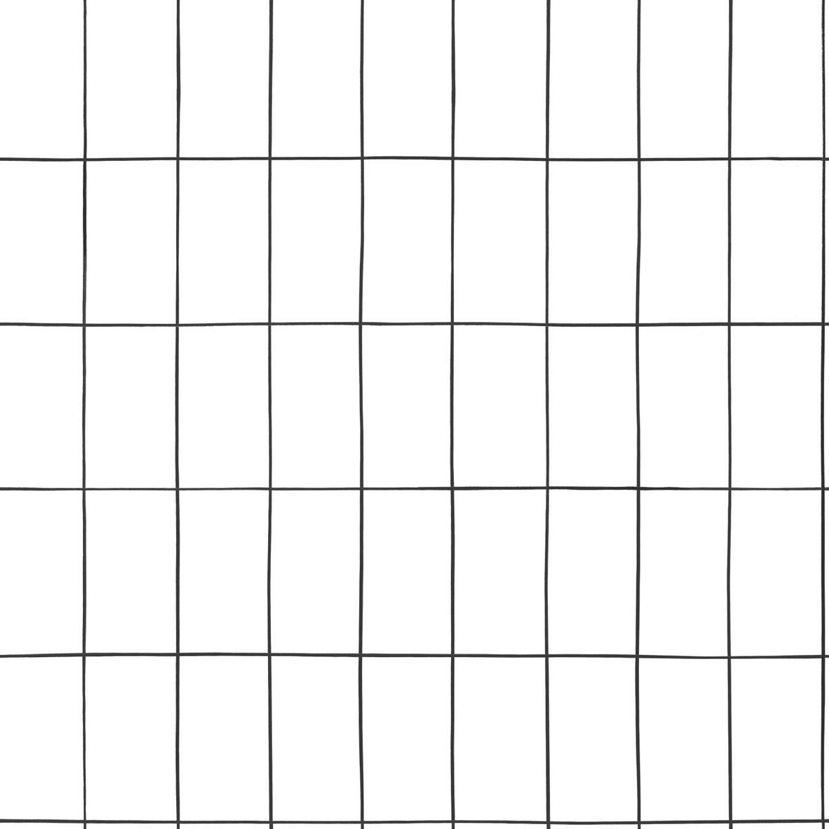 TAPETE kleine Fliesen 53 cm x 10.05 m - Schwarz, Papier (53/1000cm) - ESTAhome