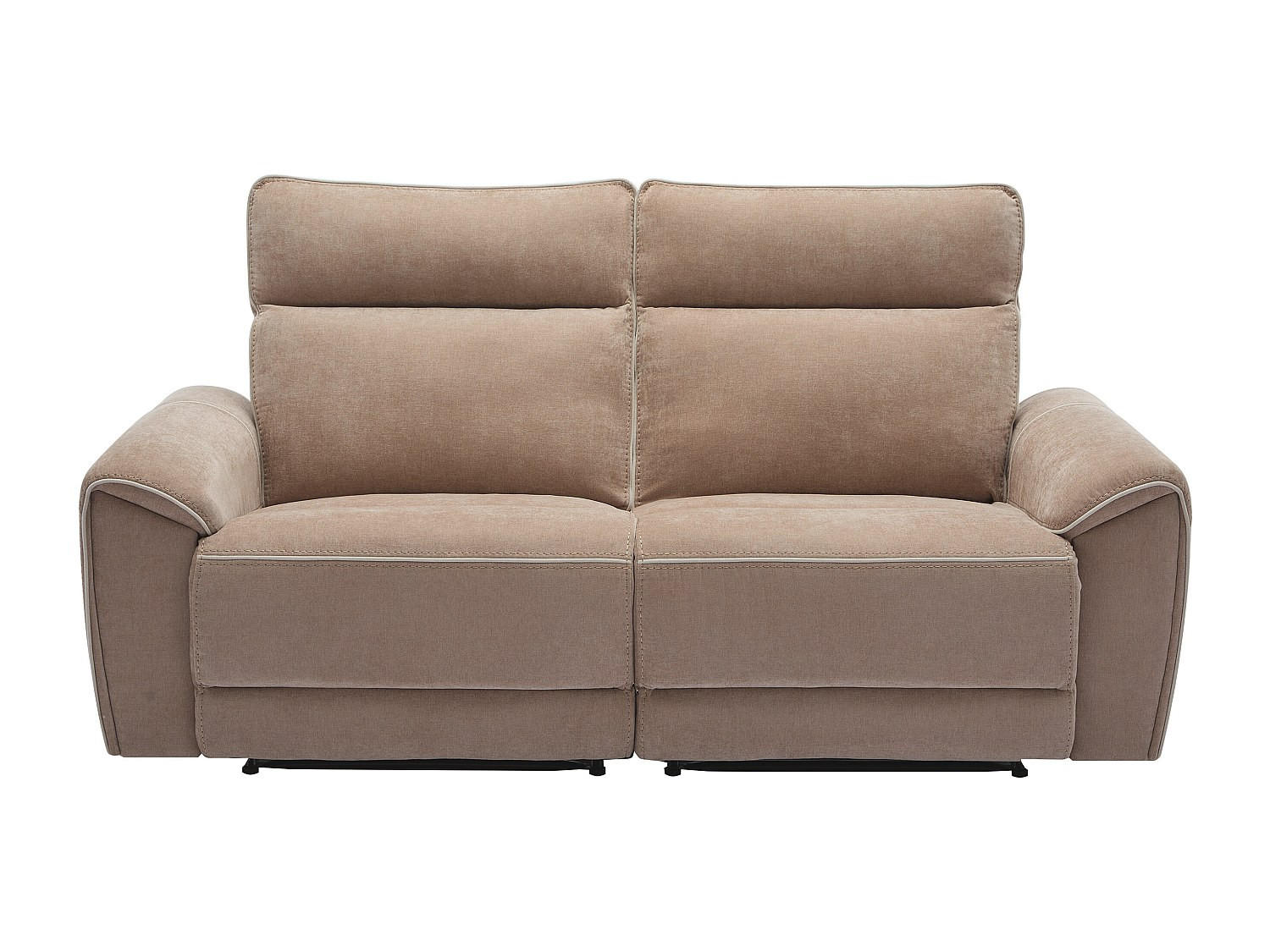 Vente-Unique Relaxsofa Taupe 200x106x96 cm