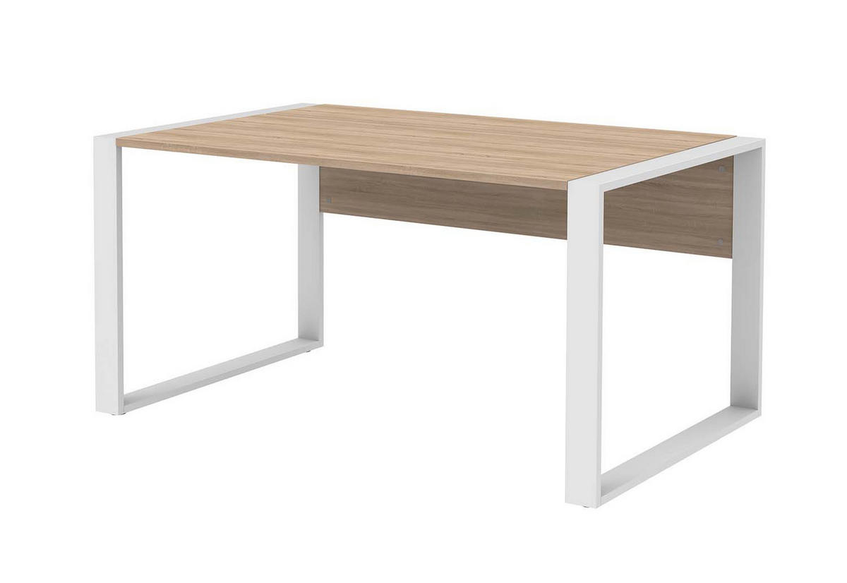 SCHREIBTISCH - 150x80cm - Sonoma Eiche - Sonoma Eiche, Holzwerkstoff (80/150/74cm) - Röhr