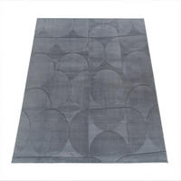 TEPPICH Kurzflor waschbar Unifarben Struktur Wohnzimmer schmutzabweisend Anthrazit Rechteckig 160x220 - Anthrazit, Textil (160/220cm) - KADIMA DESIGN