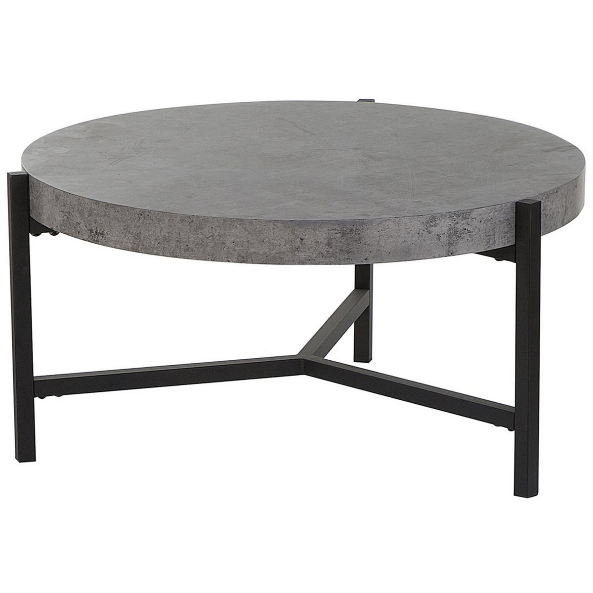 COUCHTISCH grau/Betonoptik 70 cm Bonita - Grau, Holzwerkstoff (70/70/42cm) - Beliani