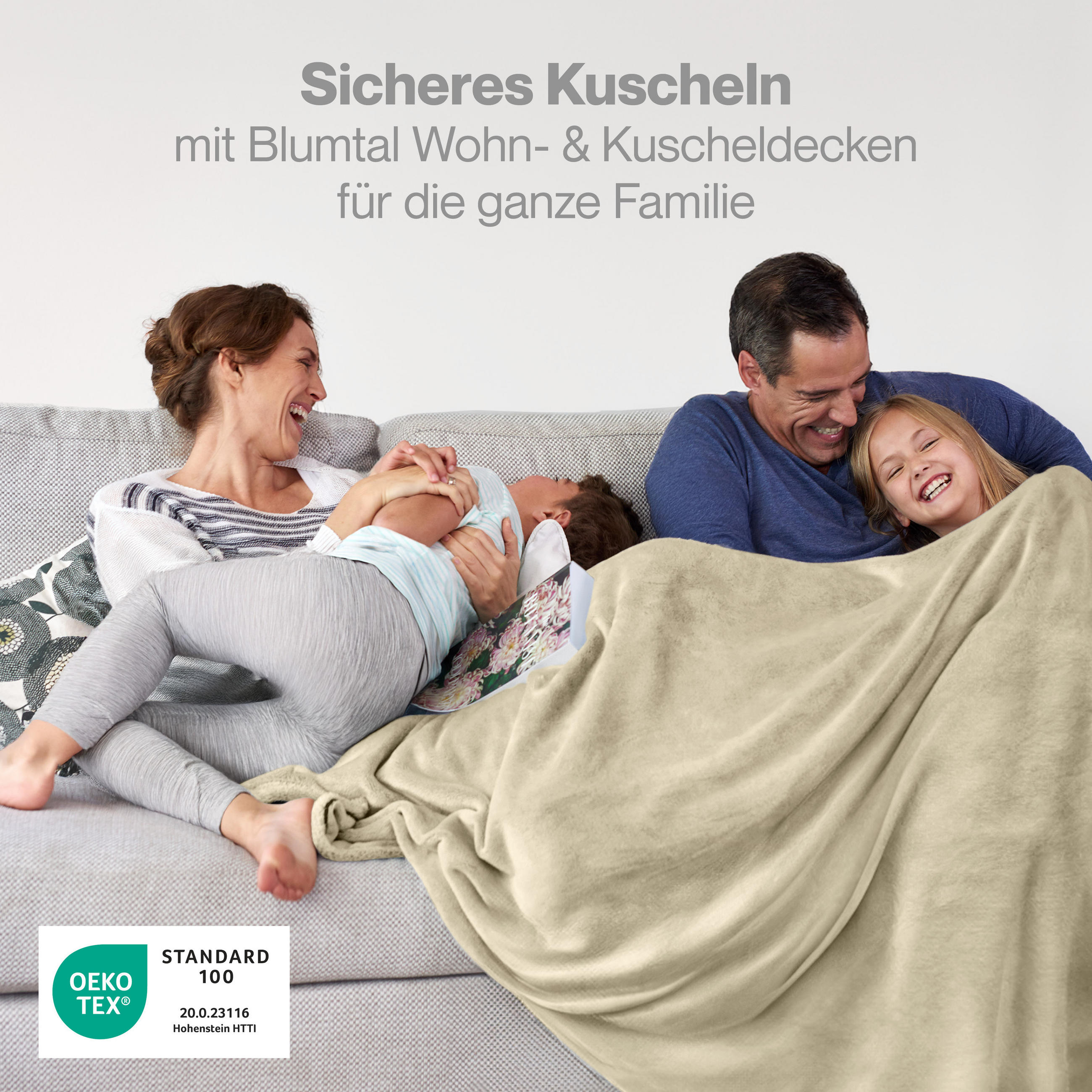 KUSCHELDECKE Anton 220/240 cm, Beige - Beige, Textil (220/240cm) - Blumtal