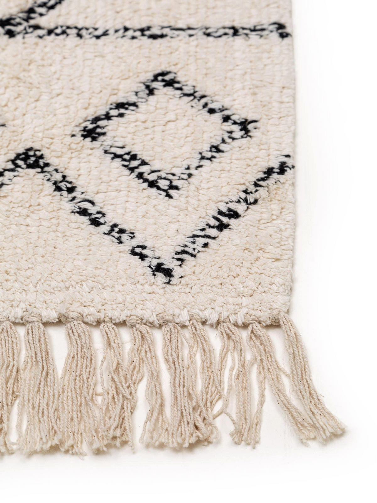 BAUMWOLLTEPPICH waschbar Naomi Cream 200x300 cm - Creme, Textil (200/300cm) - benuta Nest
