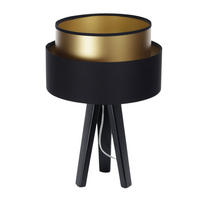 TISCHLAMPE Gold 30/45 cm - Goldfarben, Kunststoff (30/0.7/45cm) - ONZENO