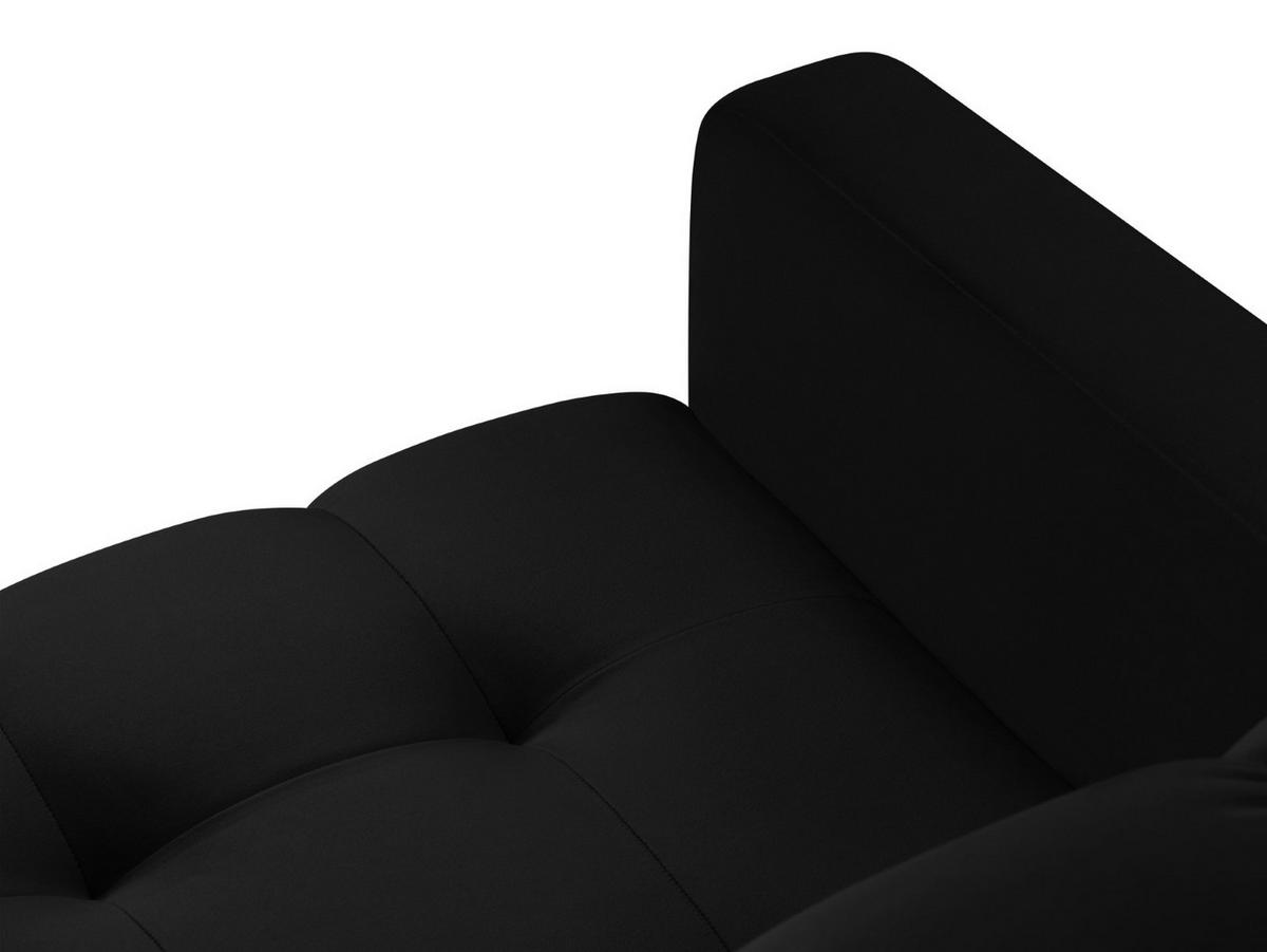 SESSEL Mamaia aus Samt schwarz - Schwarz, Textil (92/75/87cm) - Micadoni