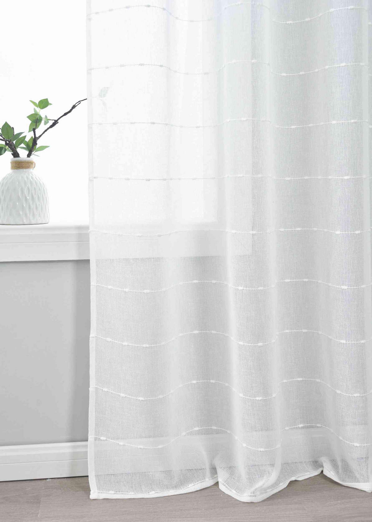 VORHANG 2ER SET »Kassel« HxB 245x140 cm Natur - Naturfarben, Textil (140/245cm) - Gardinenbox