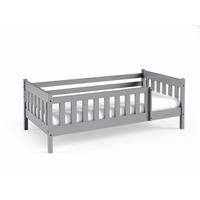 KINDERBETT ELSA 80x190 cm Hellgrau - Hellgrau, Holz (80/190cm) - MASSENO
