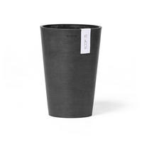 BLUMENTOPF Pisa 17,8/25,2 cm Dunkelgrau - Dunkelgrau, Kunststoff (17.8/25.2cm) - Ecopots