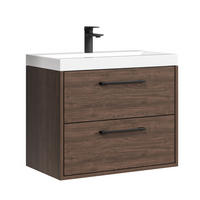 KÚPEĽŇOVÁ ZOSTAVA Florence 2 diely hnedý orech - 60 x 35 x 51 cm - farba duba, drevo (60/51/35cm) - Badplaats