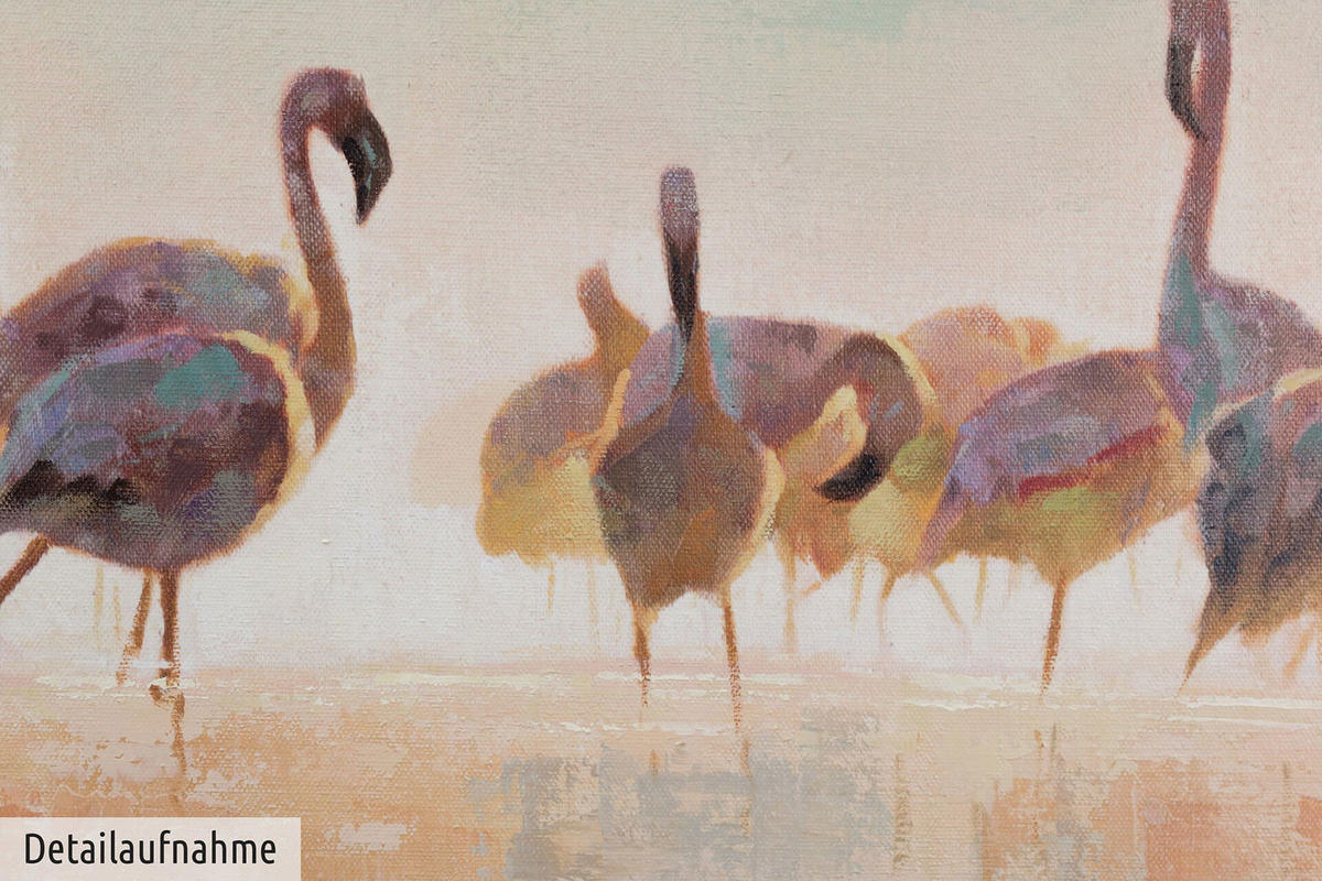 ÖLGEMÄLDE 150/50 cm - Braun, Holz/Textil (1.74/50cm) - KUNSTLOFT