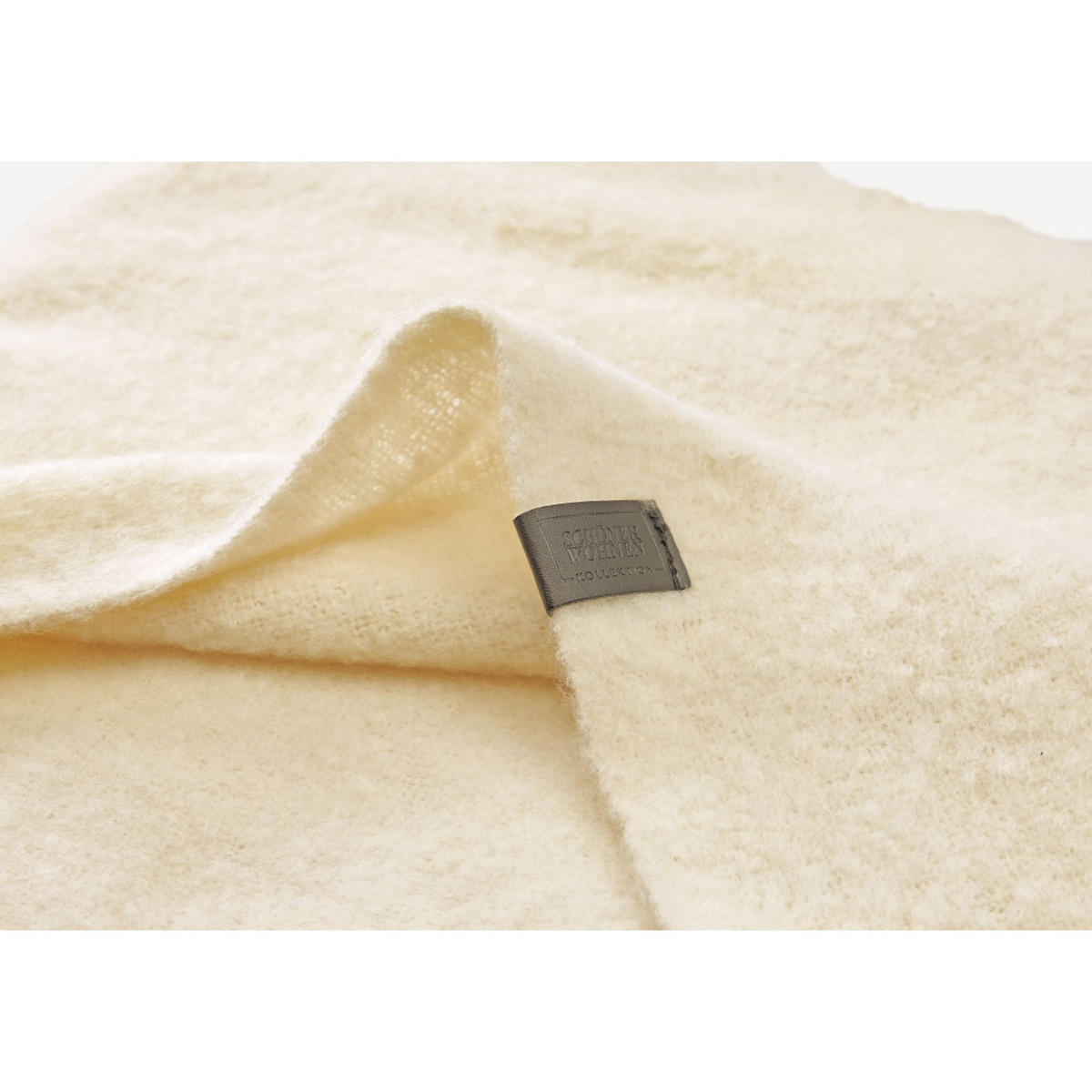 PLAID PLENTY - perleťová, textil (140/200cm) - Schöner Wohnen