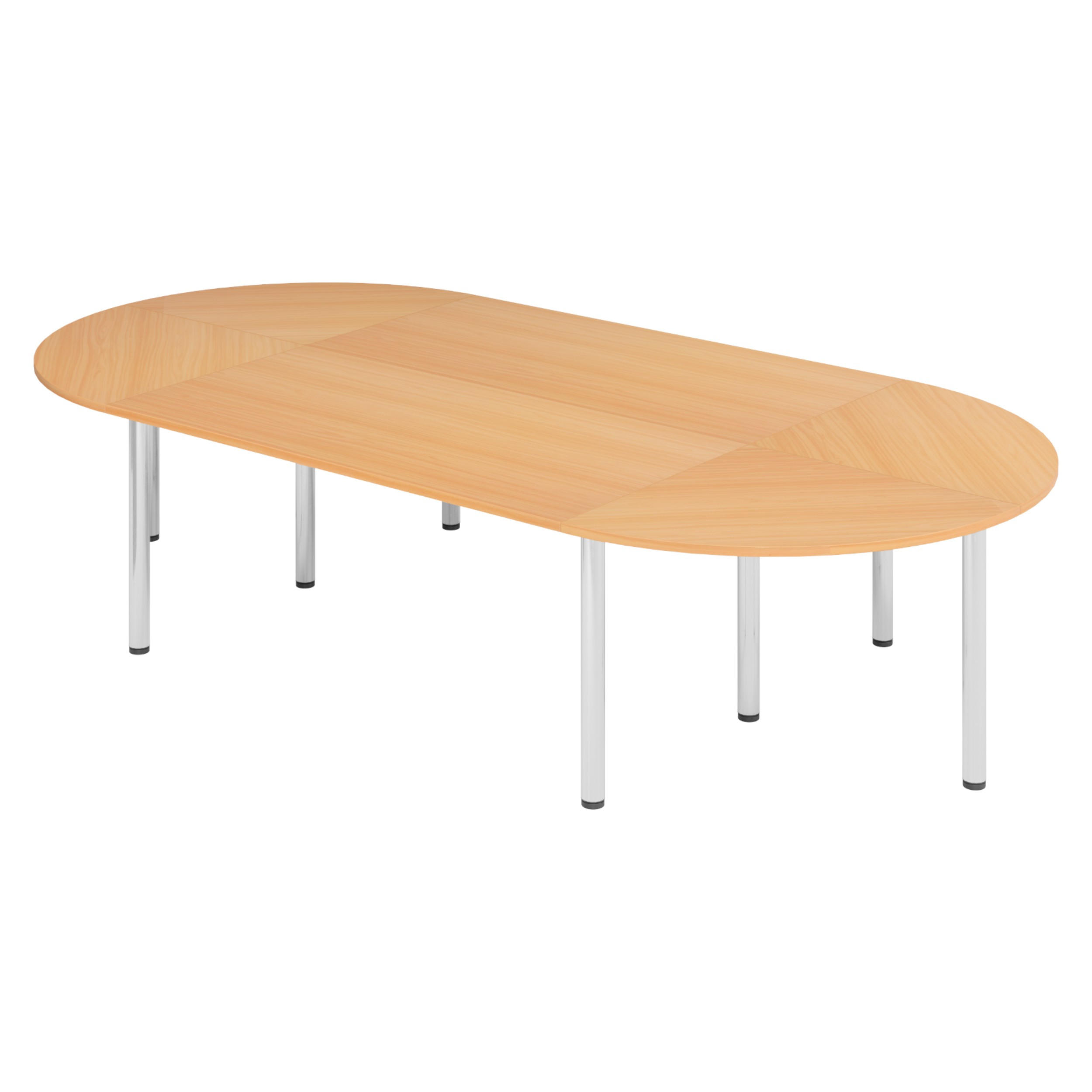 KONFERENZTISCH-SETS Serie-K 160/320/74 cm in Buchefarben - Buchefarben, Holzwerkstoff (160/320/74cm) - bümö