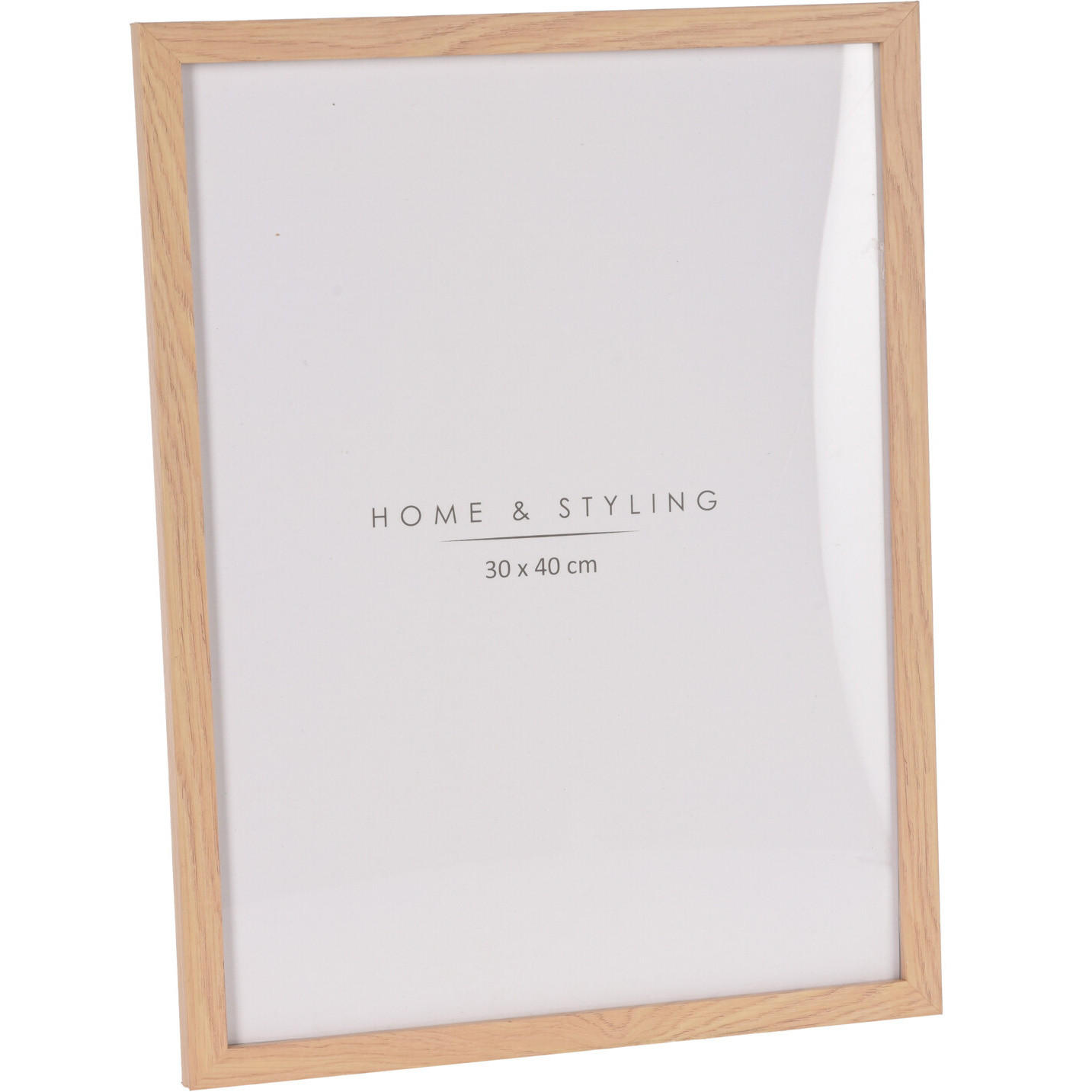 BILDERAHMEN MDF 32,5/42,5 cm - Braun, Holzwerkstoff (32.5/42.5/1cm) - Home Styling Collection