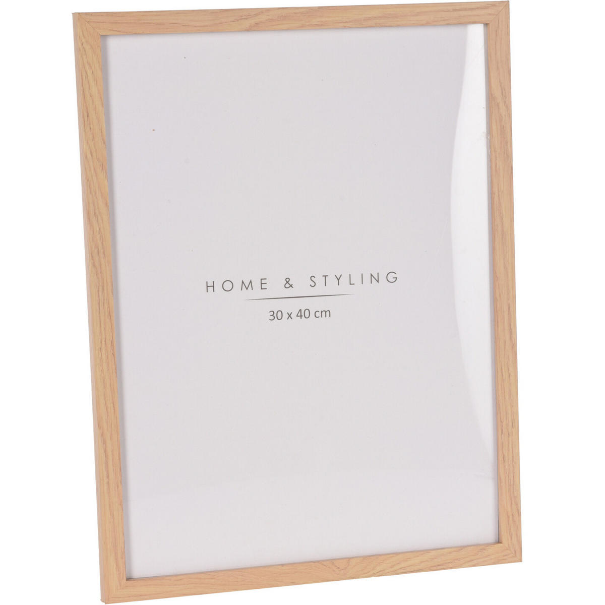 BILDERAHMEN MDF 32,5/42,5 cm - Braun, Holzwerkstoff (32.5/42.5/1cm) - Home Styling Collection