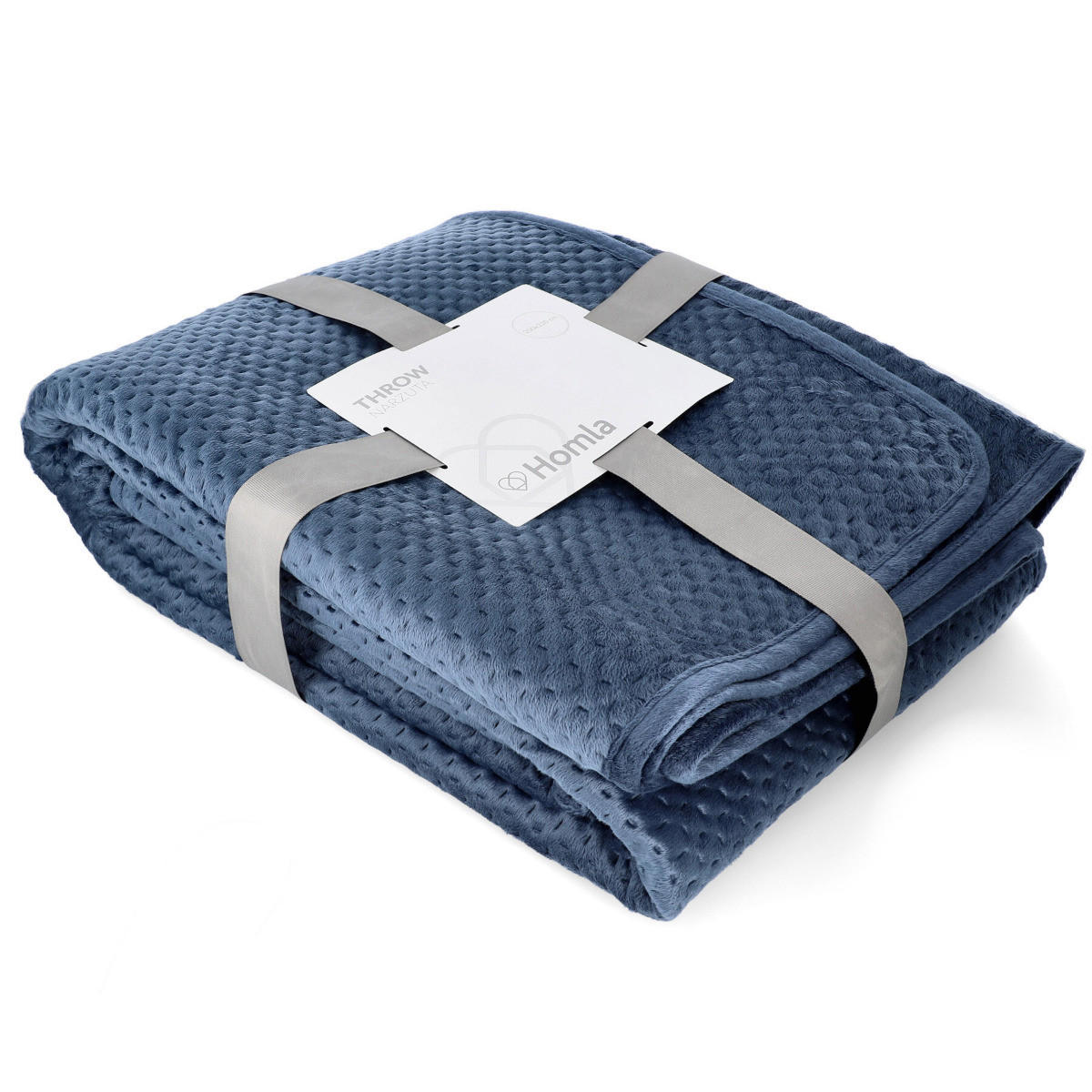 TAGESDECKE Zemi dunkelblau 220/240 cm - Dunkelblau, Textil (220/240cm) - Homla