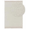 WOLLTEPPICH Lana Cream 80x150 cm - Creme, Textil (80/150cm) - benuta Pure