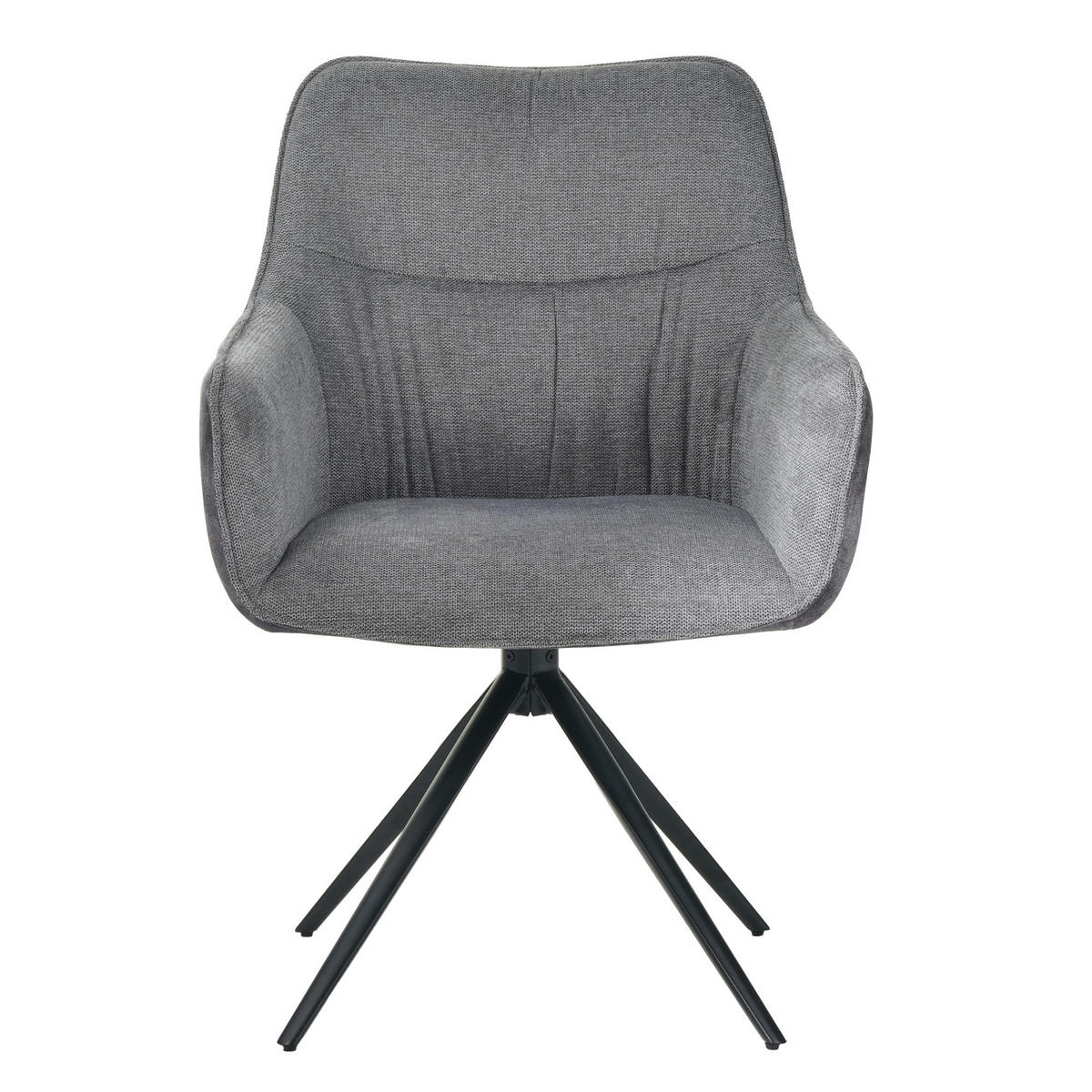 ESSZIMMERSTUHL PULA - Grau, Metall (64/89/64cm) - Albatros