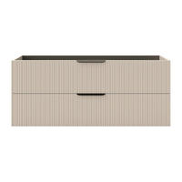 WASCHBECKENUNTERSCHRANK - 120 cm x 46 cm - holz - beige Daliko - Beige, Holz (120/50/46cm) - Vente-Unique