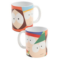 KAFFEEBECHER South Park Gesichter Mehrfarbig 320 ml - Multicolor, Keramik (0.32L) - United Labels
