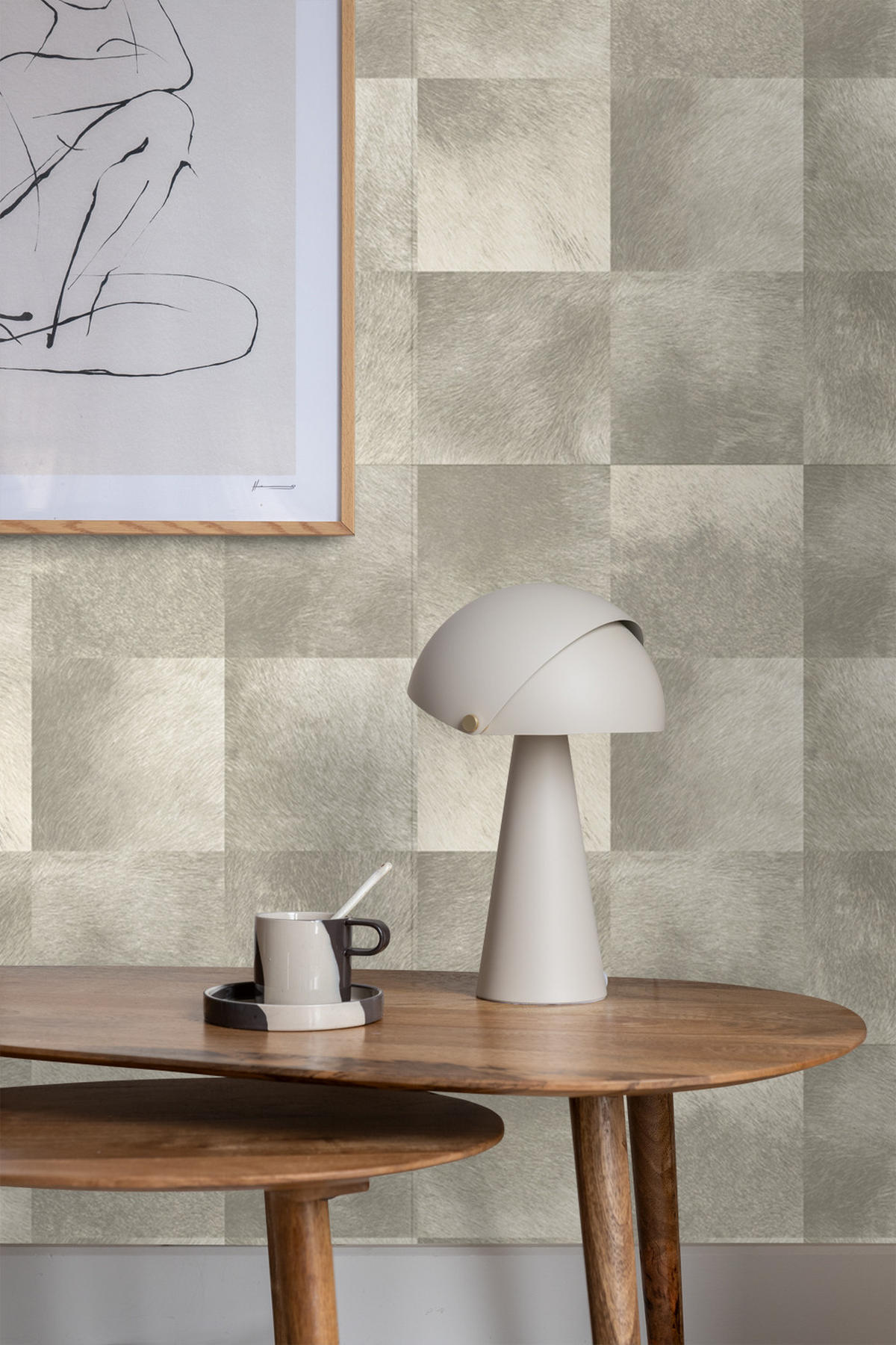 TAPETE Tierhautmuster 53 cm x 10.05 m - Beige, Papier (53/1000cm) - Origin Wallcoverings