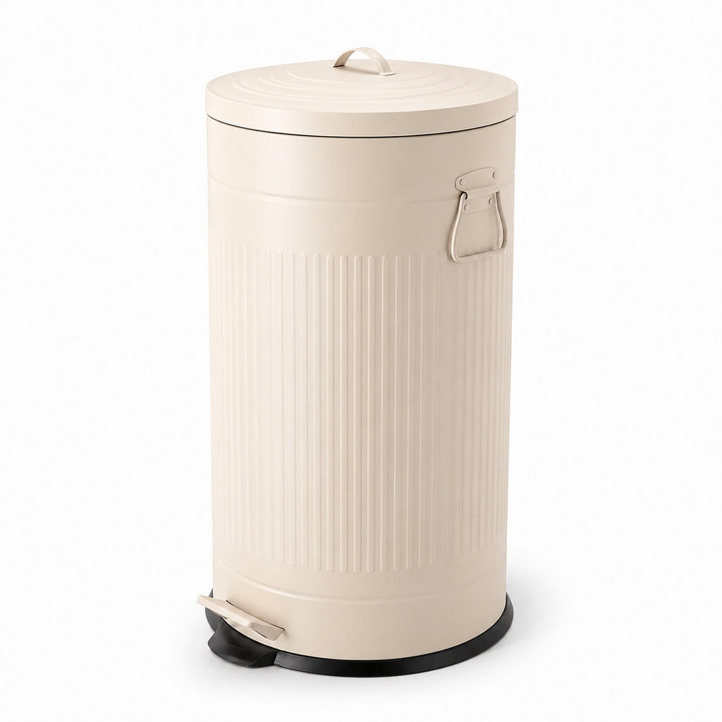 COȘ Bej cu pedală Soft Close 40 l