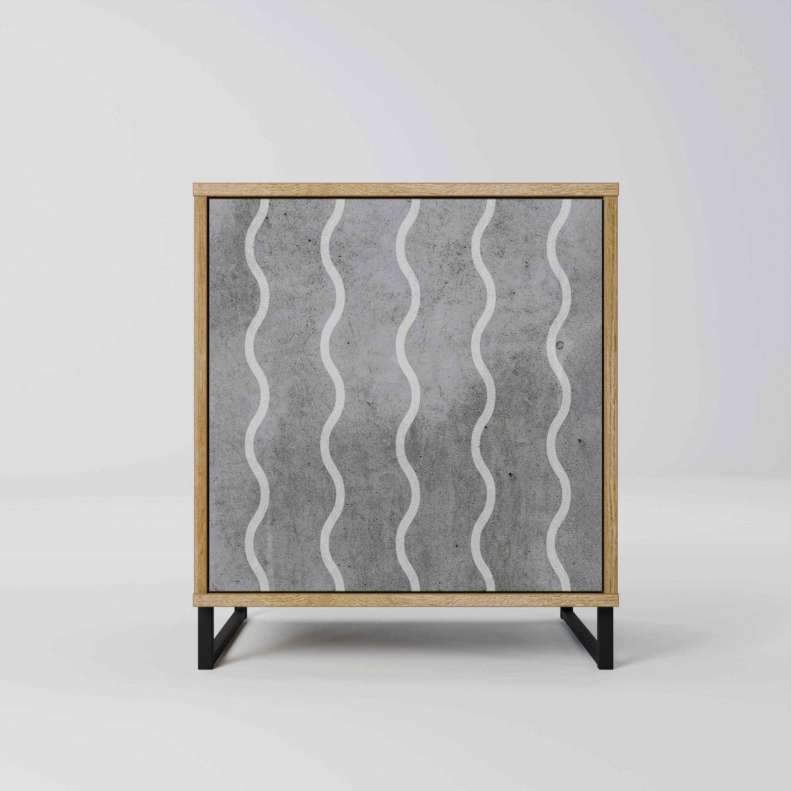SpaceRebels Sideboard Eiche 57.5x67.5x42 cm