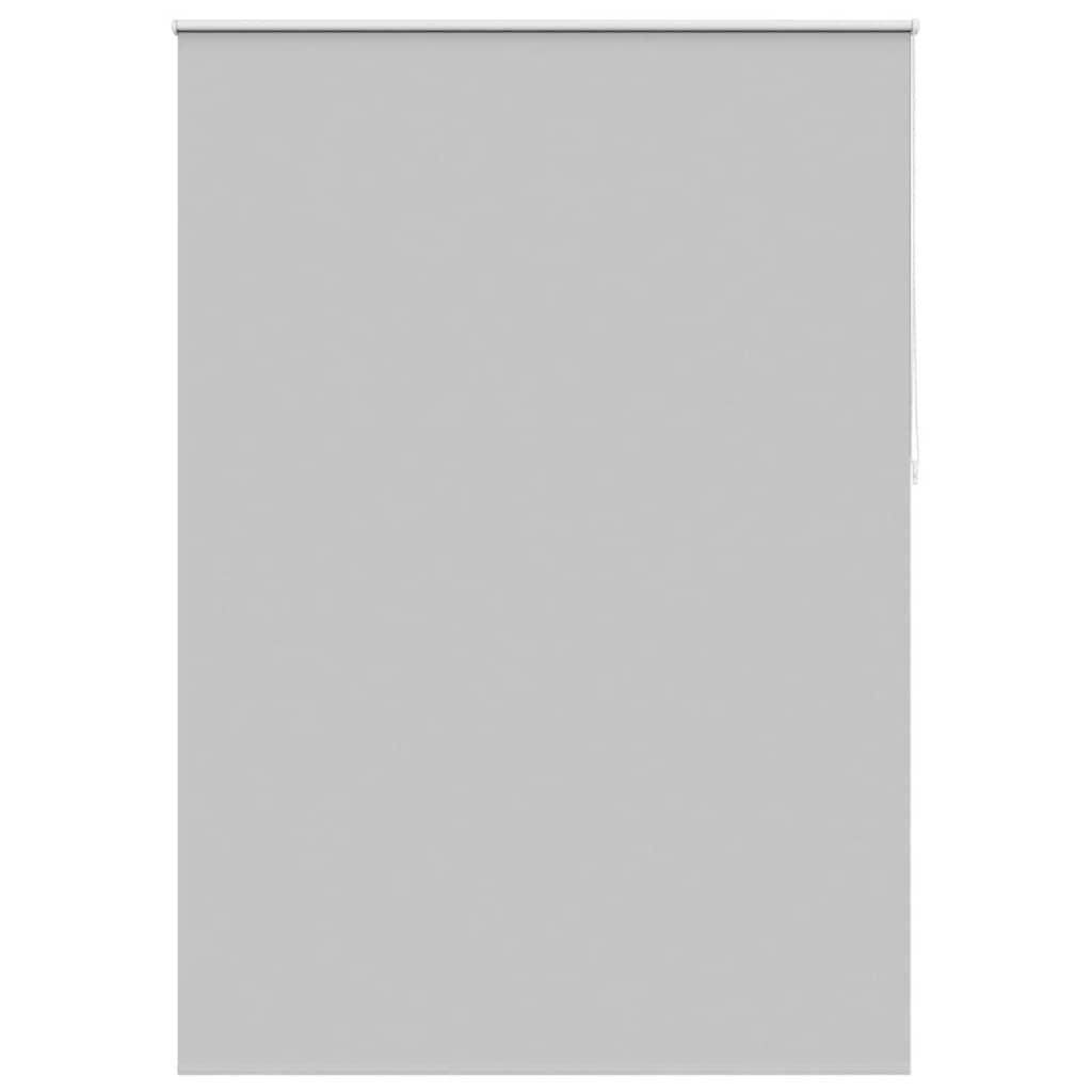 VERDUNKELUNGSROLLO 144,4/230 cm Stoffbreite 140 cm aus Polyester Grau - Grau, Textil (140/230cm) - vidaXL