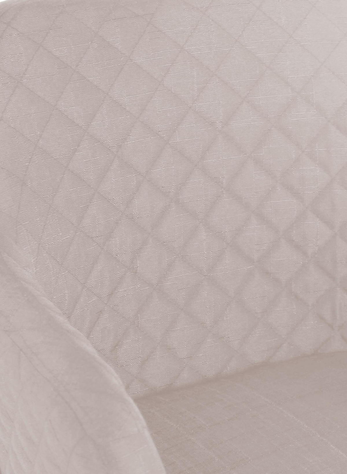 ESSZIMMERSTUHL Stoff Creme - Eukalyptusholzfarben/Creme, Holz/Textil (63/84/61cm) - CLP