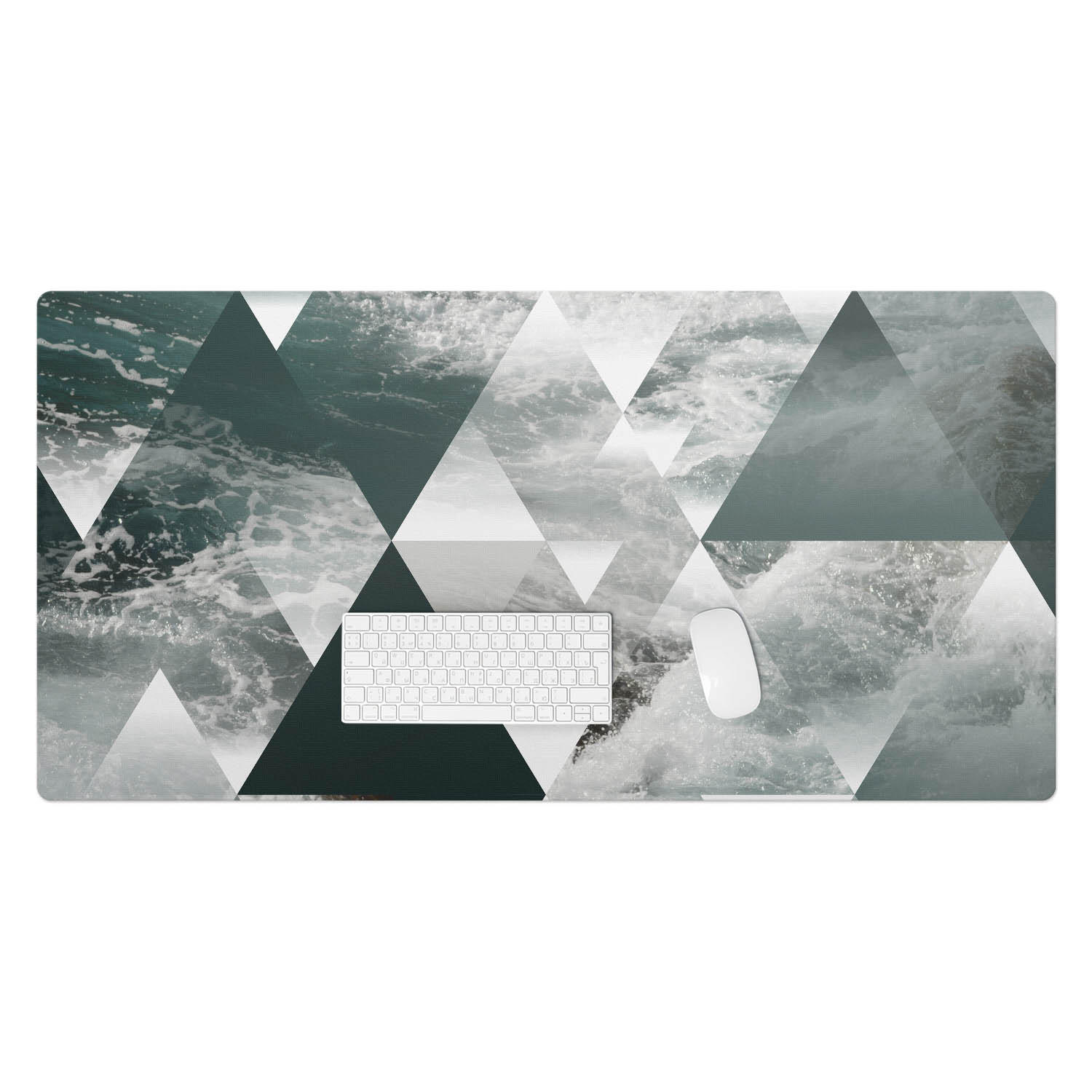 SCHREIBTISCHUNTERLAGE 120x60 cm Grün - Grün, Kunststoff (120/60/1.6cm) - Wallfluent