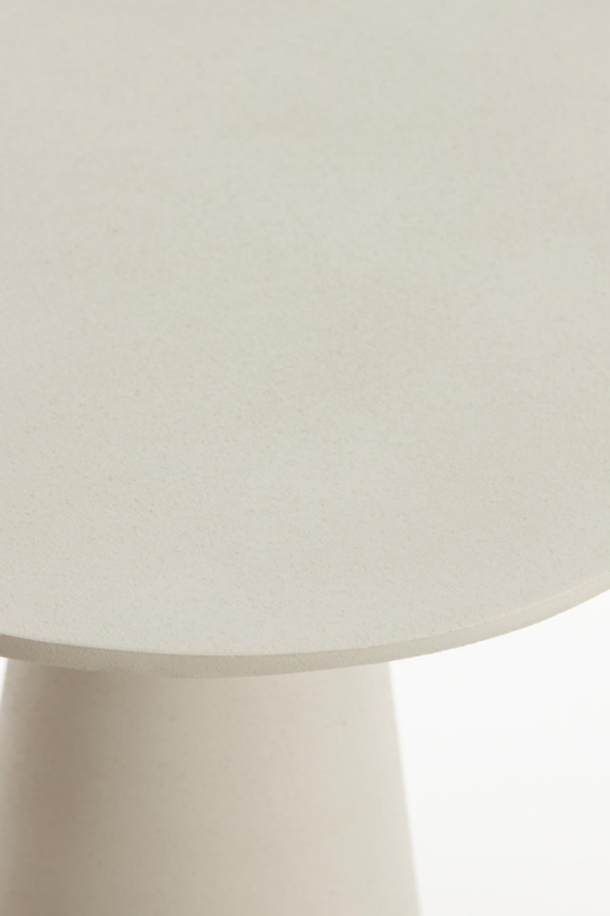 BEISTELLTISCH Abala Weiß 45/45/59 cm - Weiß, Metall (45/45/59cm) - Light & Living
