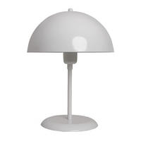 TISCHLEUCHTE Kleine Pilzlampen 26/35 - Weiß, Metall (26/35cm) - Bamyum