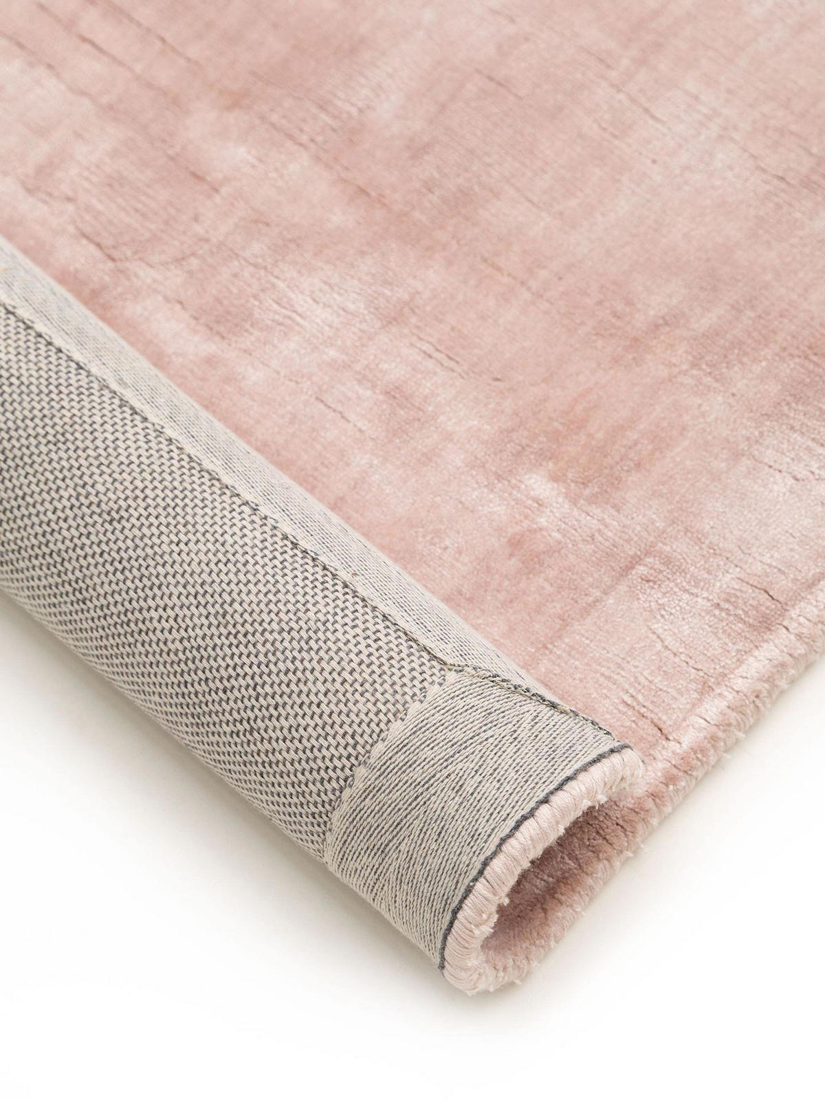 VISKOSETEPPICH Nela Rosa 200x300 cm - Rosa, Textil (200/1cm) - KUNSTLOFT