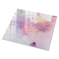 GLASPLATTE 80x60 cm – Ein farbenfroher Akzent - Pink, Glas (0.4/80/60cm) - ArtPrintCave